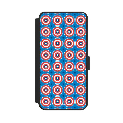 Samsung Galaxy S24+ NIVOflip Captain American Shield Pattern