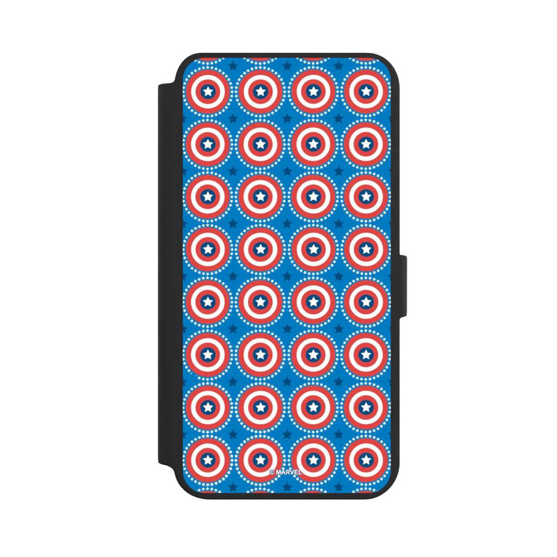 Galaxy S24 + NIVOflip Captain American Shield Pattern