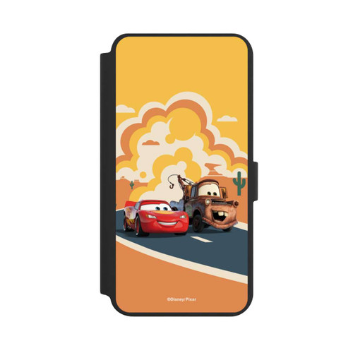 Samsung Galaxy S24+ NIVOflip Disney Cars Lightning McQueen Und Hook on the Road