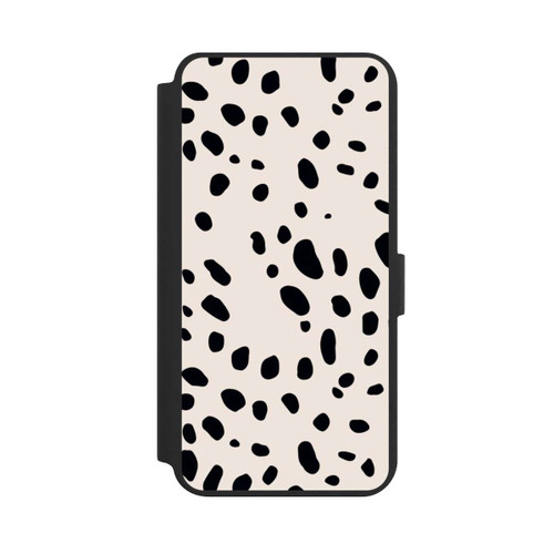 Samsung Galaxy S24+ NIVOflip Tiermuster Gepard Schwarz