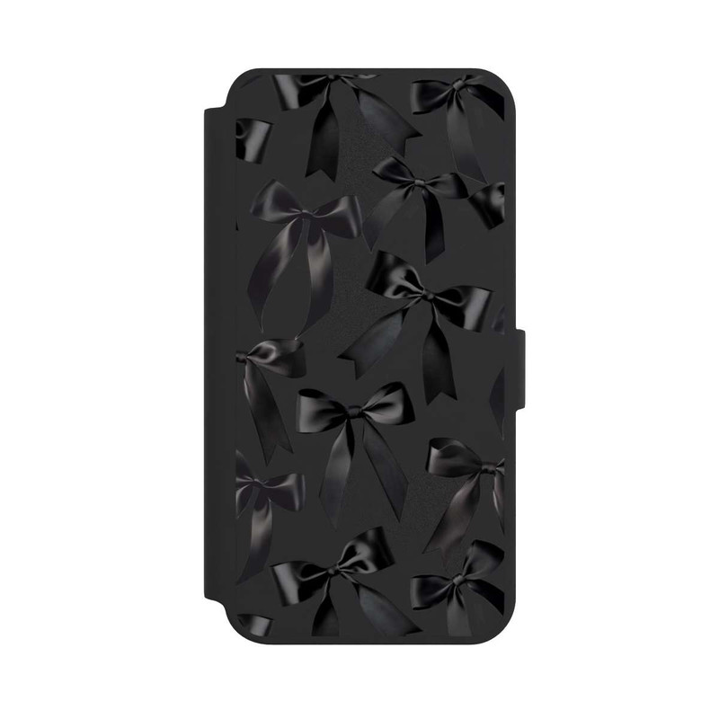 Galaxy S24 + NIVOflip Noeud en Satin Noir