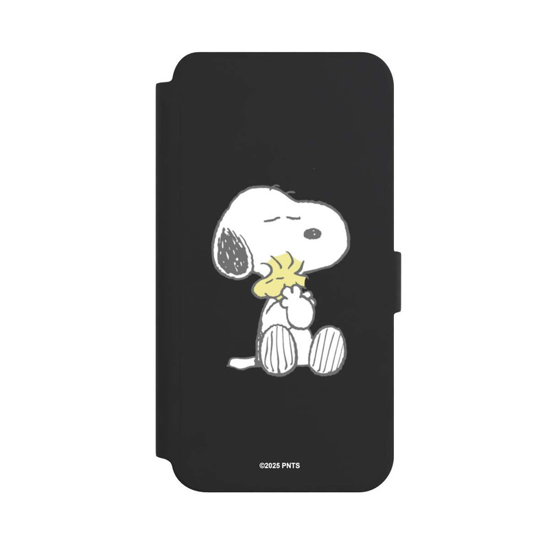 Galaxy S24 + NIVOflip Snoopy And Woodstock Cuddling transparent
