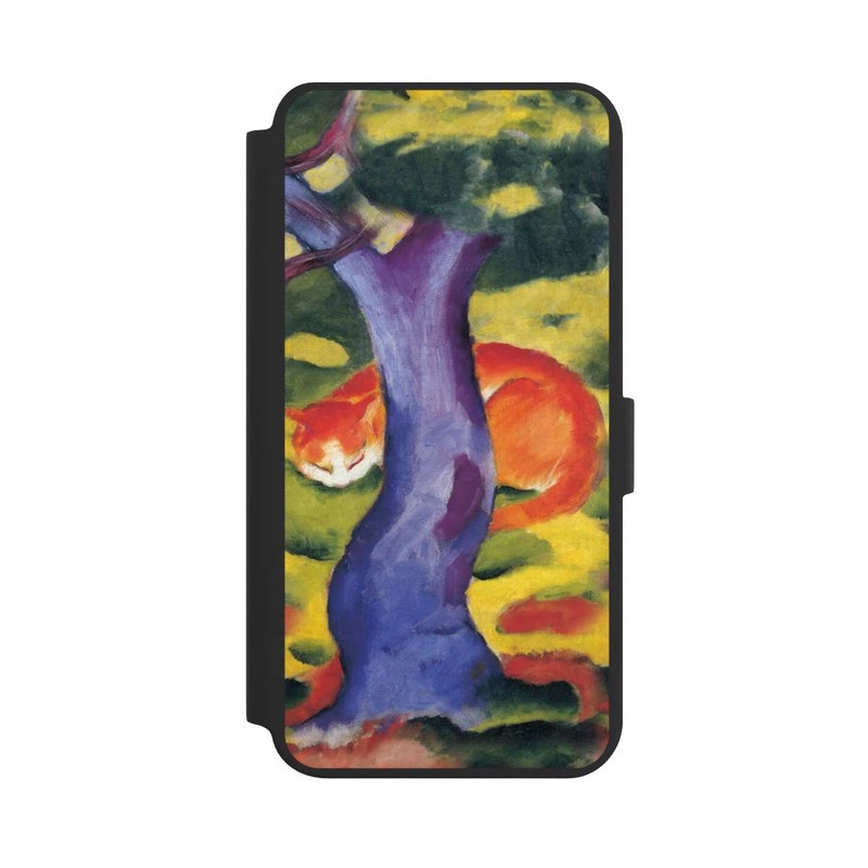 Galaxy S24 + NIVOflip Cat Behind Tree by Franz Marc