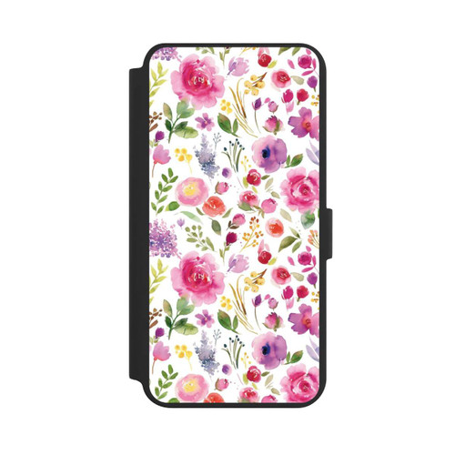 Samsung Galaxy S24+ NIVOflip Roses Flowers Purple