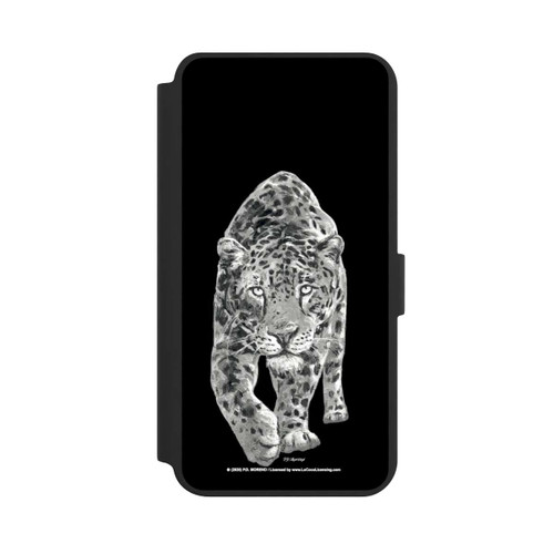 Samsung Galaxy S24+ NIVOflip Leopard Schwarz