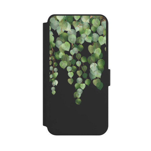Samsung Galaxy S24+ NIVOflip Eucalyptus Hanging Watercolor Transparent
