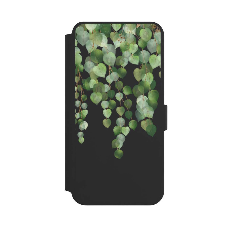 Galaxy S24 + NIVOflip Eucalyptus Hanging Watercolor Transparent