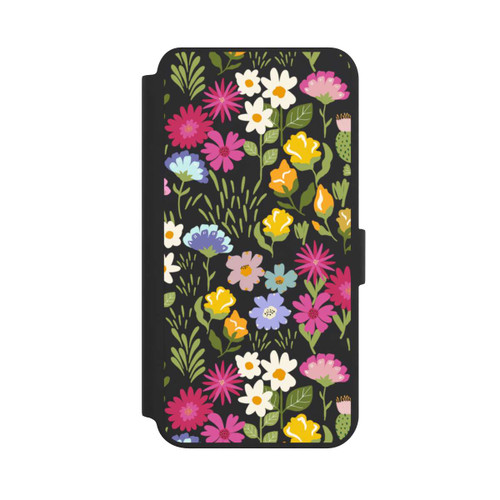 Samsung Galaxy S24+ NIVOflip Bunte Sommerblumen Transparent