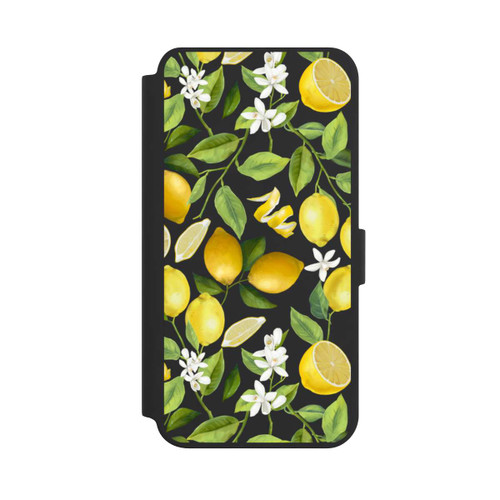 Samsung Galaxy S24+ NIVOflip Lemon Summer Wallpaper Transparent