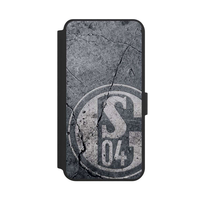 Galaxy S24 + NIVOflip Schalke 04 Beton Look
