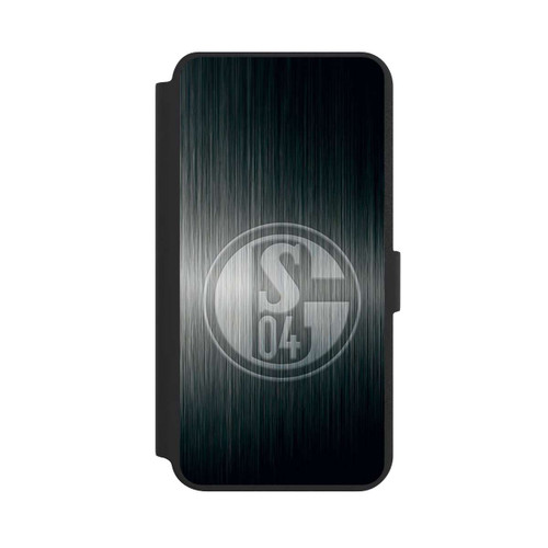 Samsung Galaxy S24+ NIVOflip Schalke 04 Metall Look