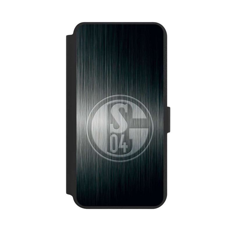 Galaxy S24 + NIVOflip Schalke 04 Metall Look