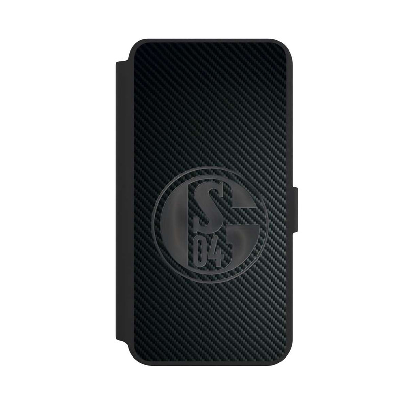 Galaxy S24 + NIVOflip Schalke 04 Carbon Look