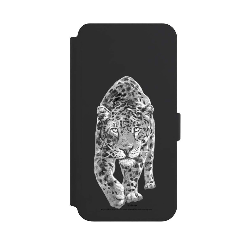 Galaxy S24 + NIVOflip Leopard transparent