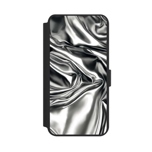 Samsung Galaxy S24+ NIVOflip Shiny Chrome Silver