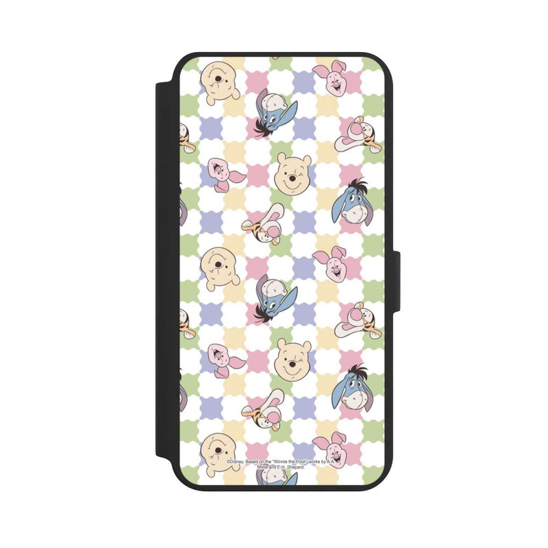 Galaxy S24 + NIVOflip Winnie Puuh und Freunde farbenfrohes Muster