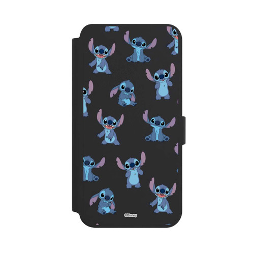 Samsung Galaxy S24+ NIVOflip Stitch Faces Pattern Transparent