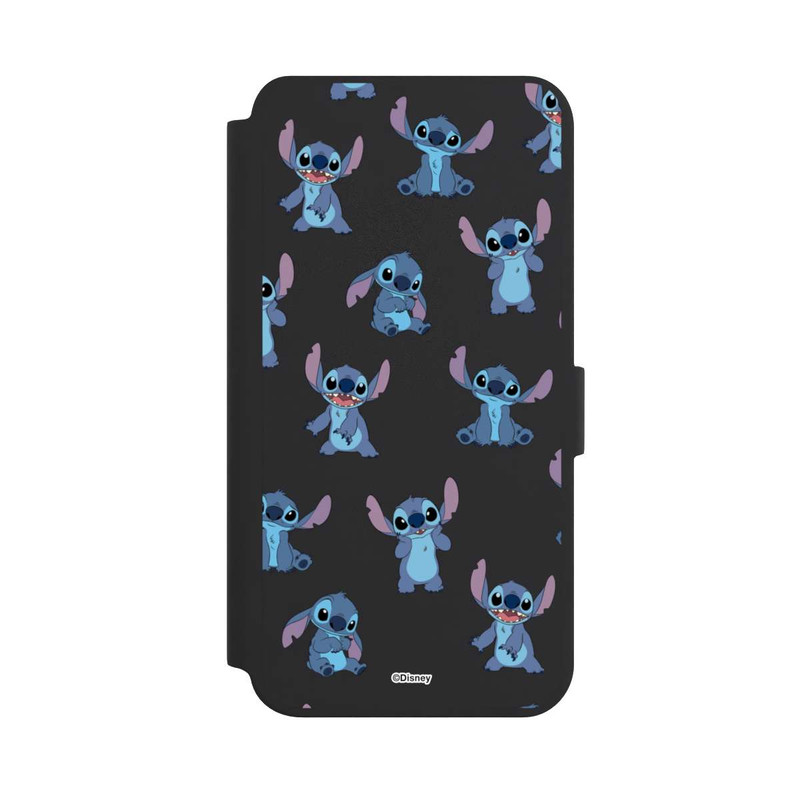 Galaxy S24 + NIVOflip Stitch Faces Pattern Transparent