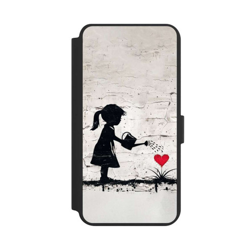 Samsung Galaxy S24+ NIVOflip Girl Watering Bunch of Flowers 