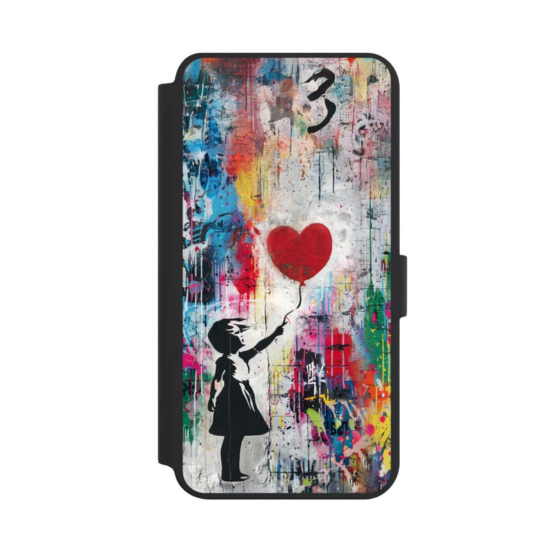 Galaxy S24 + NIVOflip Balloon Girl Colorful