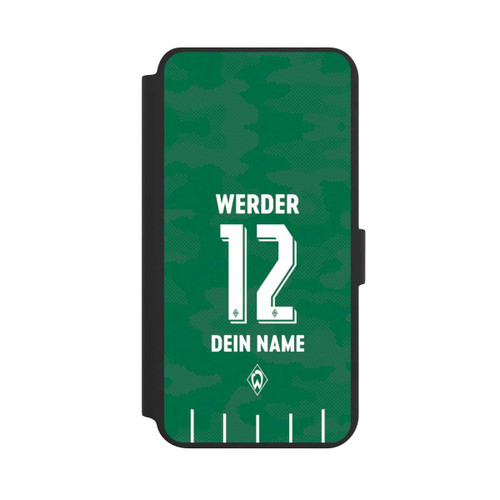 Samsung Galaxy S24+ NIVOflip Werder Bremen Trikot Personalisierbar 25-26