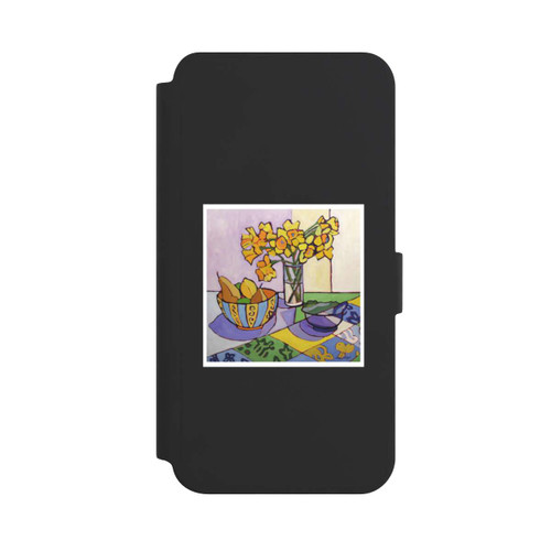 Samsung Galaxy S24+ NIVOflip Daffodil Patchwork, 2023, by Catherine J Martzloff