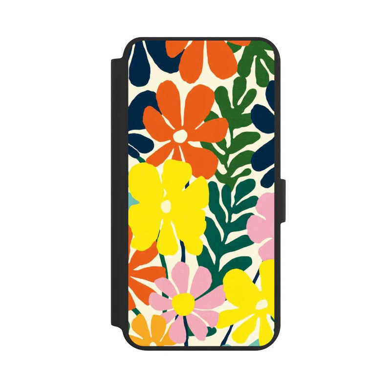 Galaxy S24 + NIVOflip Flowers Colorful Illustration