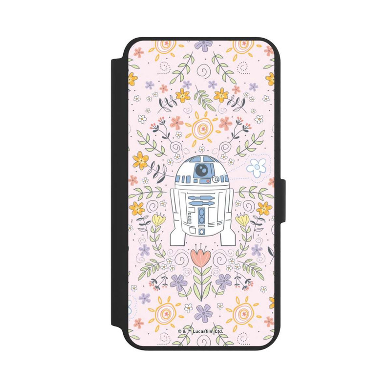 Galaxy S24 + NIVOflip R2D2 Blumen Muster