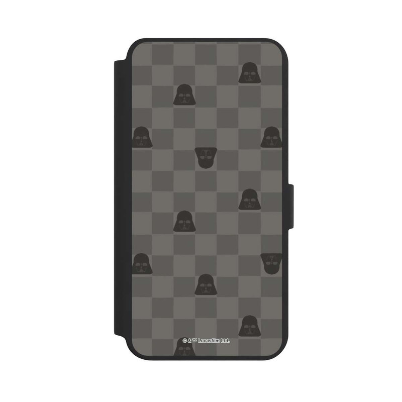 Galaxy S24 + NIVOflip Darth Vader Chessboard Pattern Black