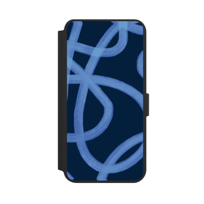 Galaxy S24 + NIVOflip Laced Up Tones of Blue