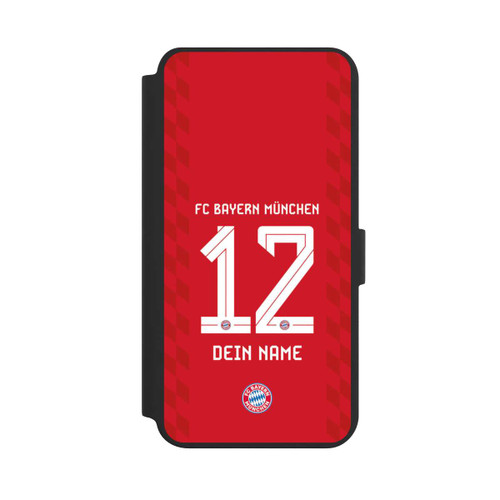 Samsung Galaxy S24+ NIVOflip FC Bayern München Trikot Personalisierbar 25-26