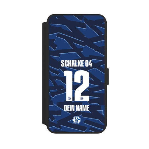 Samsung Galaxy S24+ NIVOflip Schalke 04 Trikot Personalisierbar 25-26
