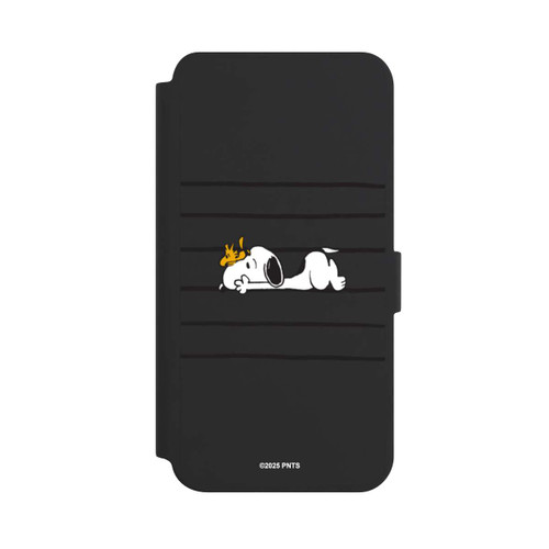Samsung Galaxy S24+ NIVOflip Snoopy Woodstock Streifen Peanuts Transparent