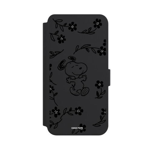 Samsung Galaxy S24+ NIVOflip Snoopy und Flowers Transparent