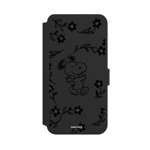 Samsung Galaxy S24+ NIVOflip Snoopy und Flowers Transparent