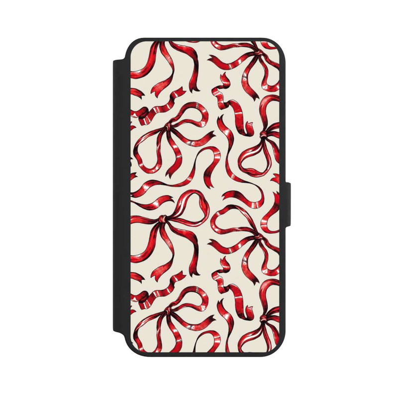 Galaxy S24 + NIVOflip Fine Bows Red