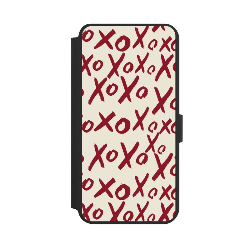 Galaxy S24 + NIVOflip XOXO Love Pattern Beige