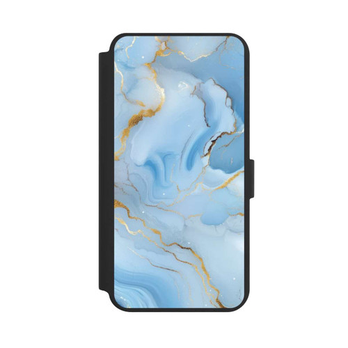 Samsung Galaxy S24+ NIVOflip Blue Marble Goldprint