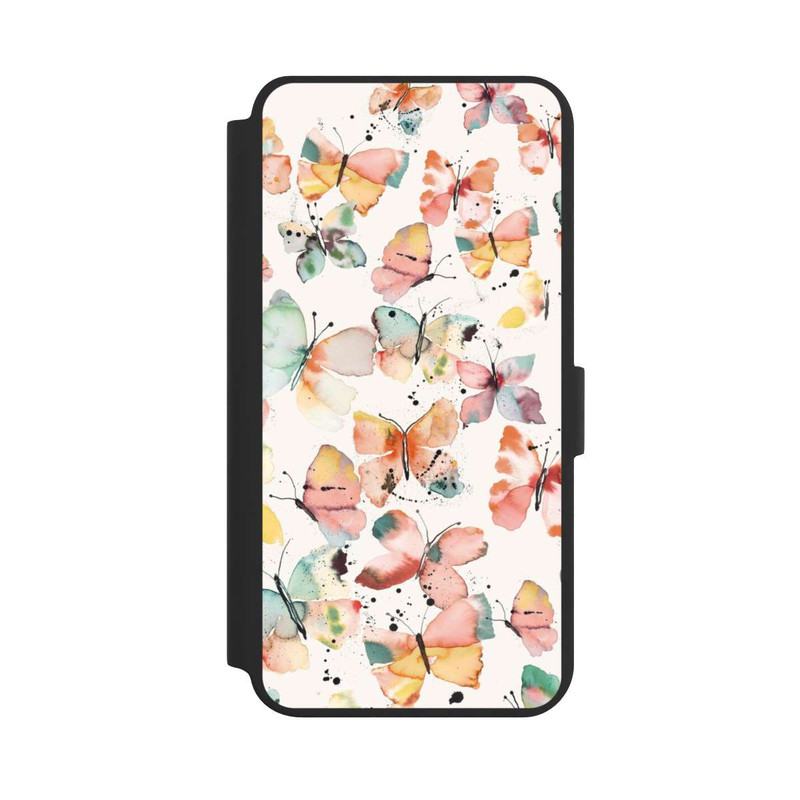 Galaxy S24 + NIVOflip Butterflies Watercolor Pattern