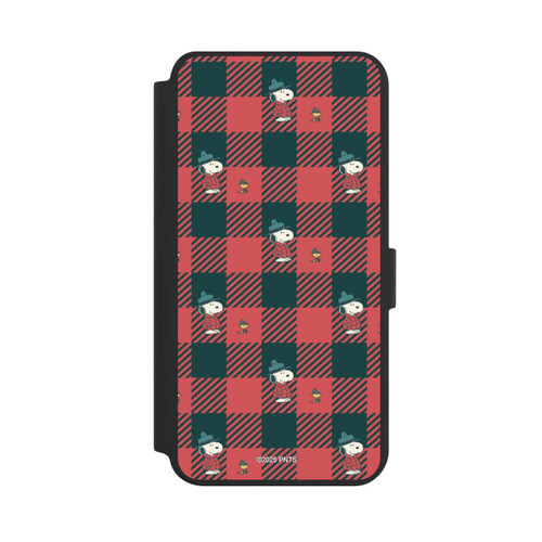 Samsung Galaxy S24+ NIVOflip Peanuts Rot Schottenmuster