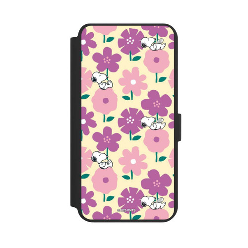 Samsung Galaxy S24+ NIVOflip Peanuts Flower Pattern Yellow