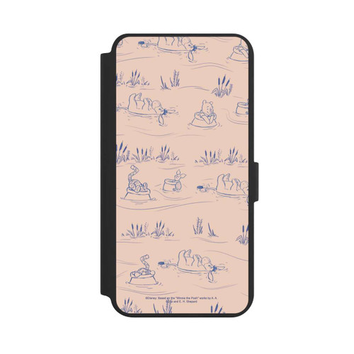 Samsung Galaxy S24+ NIVOflip Winnie Puuh Keramik Muster Brücke Pink