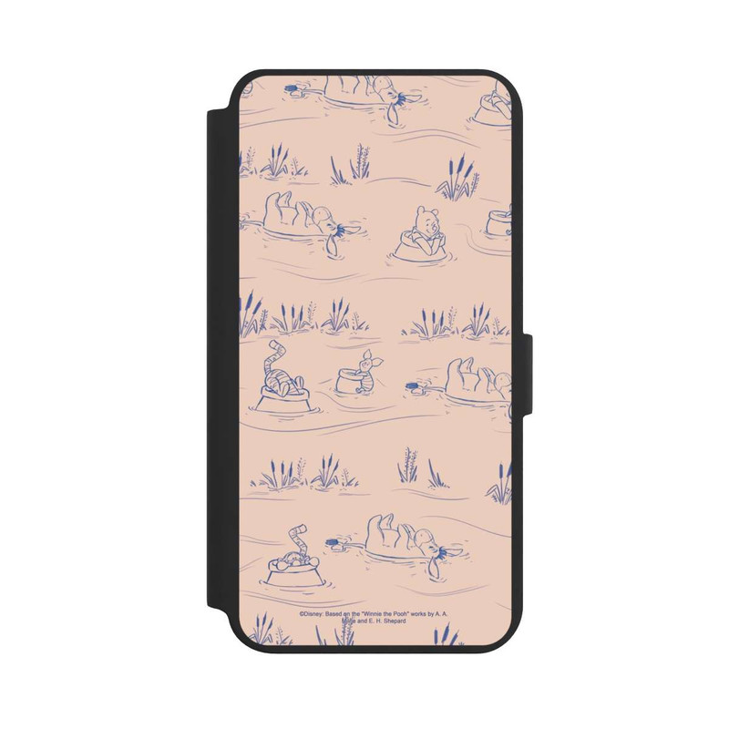 Galaxy S24 + NIVOflip Winnie Puuh Keramik Muster Brücke Pink