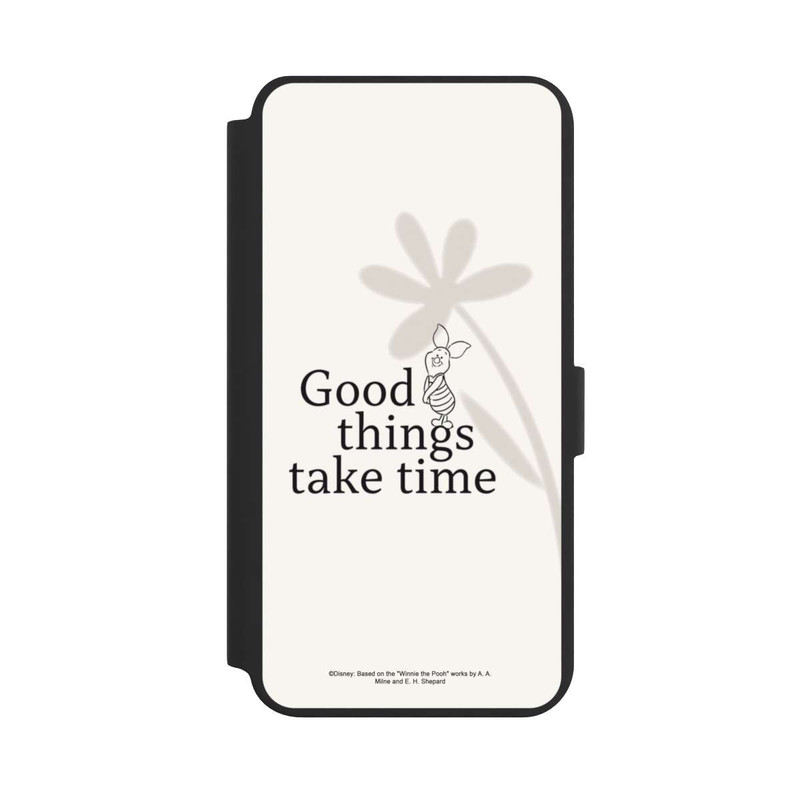 Galaxy S24 + NIVOflip Good Things Take time Porcinet