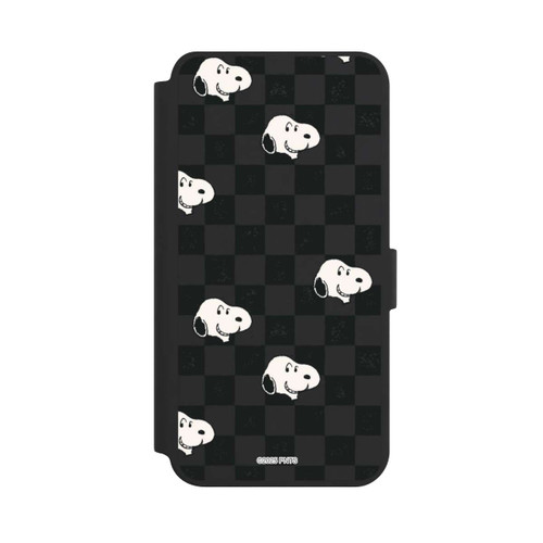 Samsung Galaxy S24+ NIVOflip Snoopy Checked Pattern