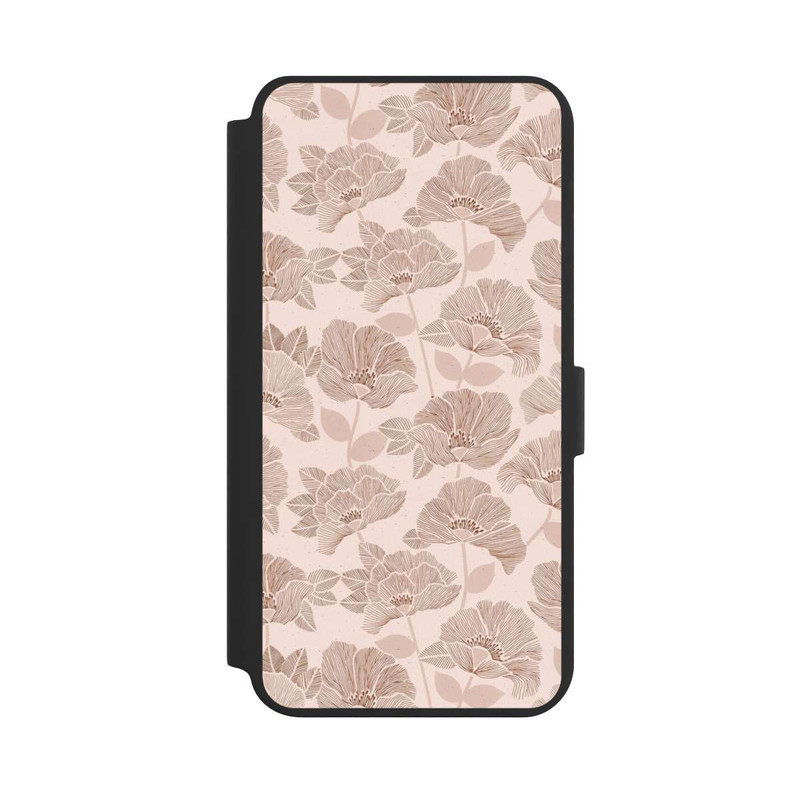 Galaxy S24 + NIVOflip Brown Floral Block