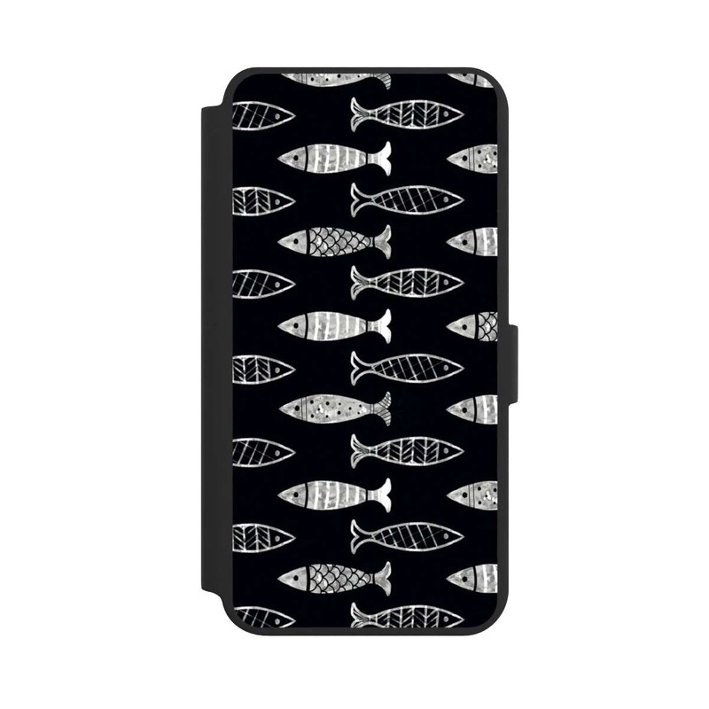 Galaxy S24 + NIVOflip Black Fishy Theme