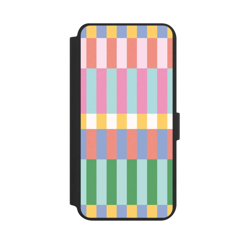 Galaxy S24 + NIVOflip Checked Theme Pastel