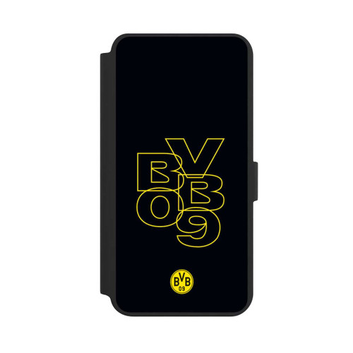 Samsung Galaxy S24+ NIVOflip BVB09 Gelb Schwarz