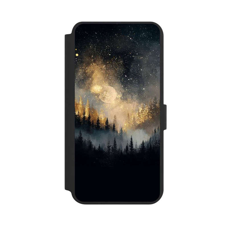 Galaxy S24 + NIVOflip nächtlicher Wald